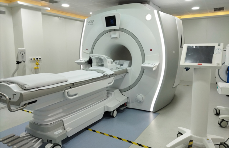 1. Tesla Magnetic Resonance Imaging (MRI) Including Anaesthesia and Patient Care Monitoring with Intensive Care Unit (ICU) Facilities